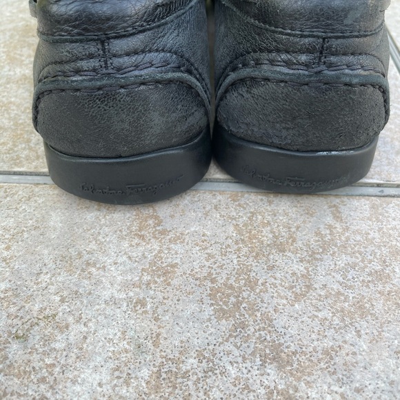 Salvatore Ferragamo Slip On Shoes Mens Size 9 - Picture 7 of 11